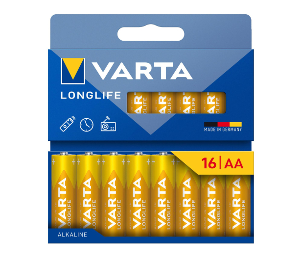 VARTA Longlife AA (16 szt.) 4106101716 - 1456601 - zdjęcie